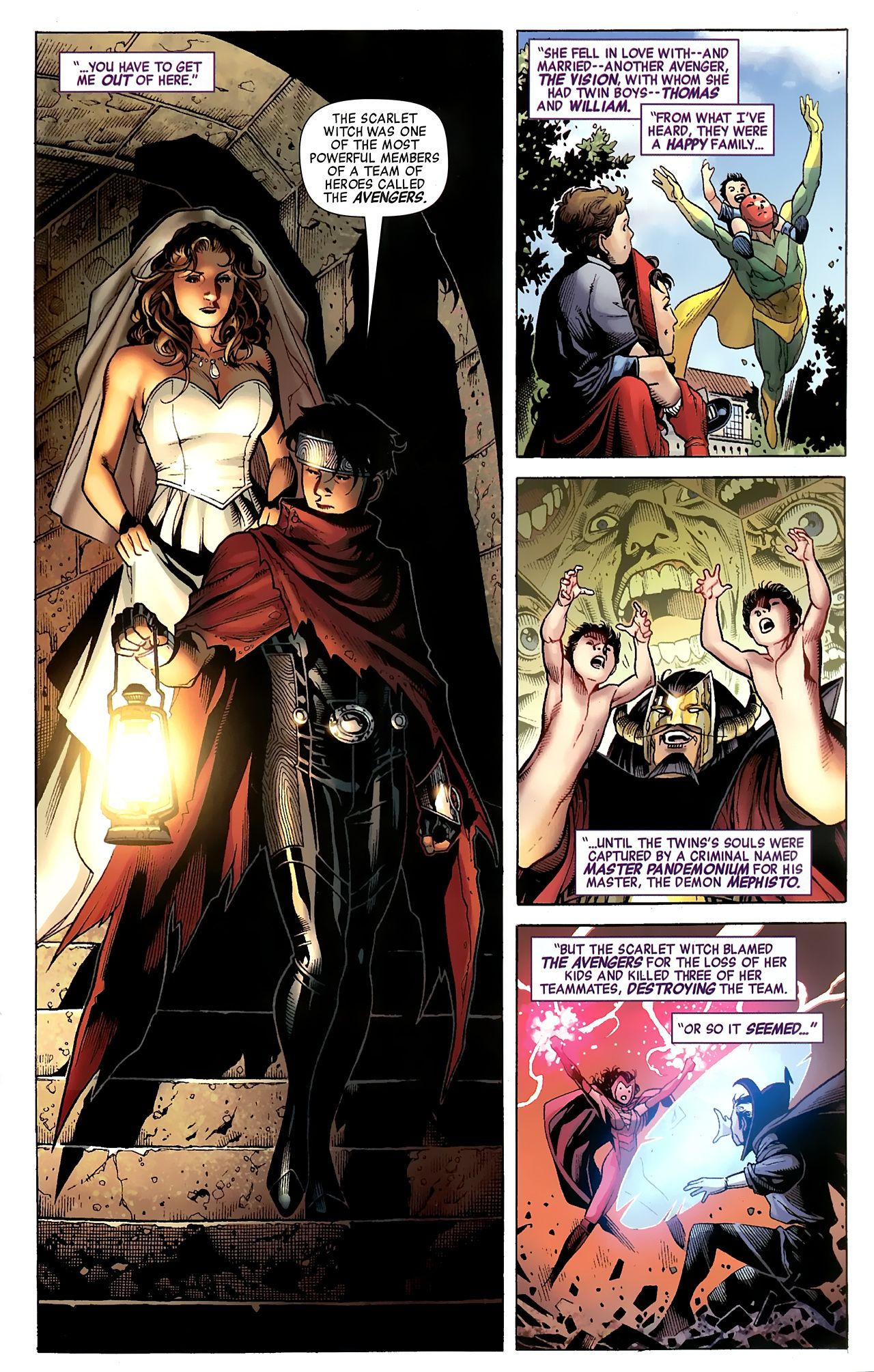 Wallpaper #E2eMBZMBSpphPi3-fb2K128 Avengers the Childrens Crusade Issue 4 Read Avengers the Children