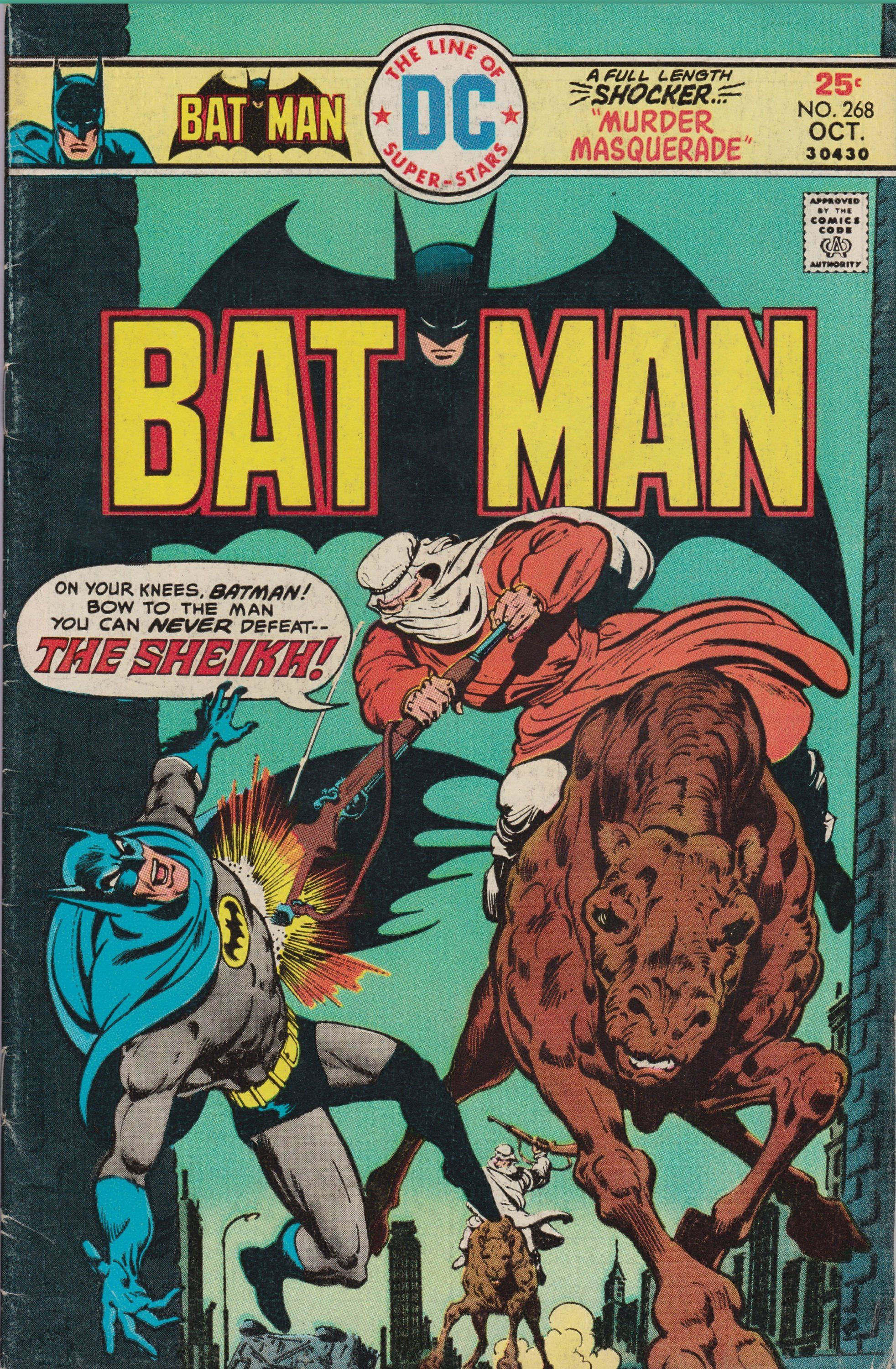 Wallpaper #_q3cMZMBKf019FdaihFl35 Batman 268 1940 1st Series October 1975 DC Comics Grade Vgf Comic