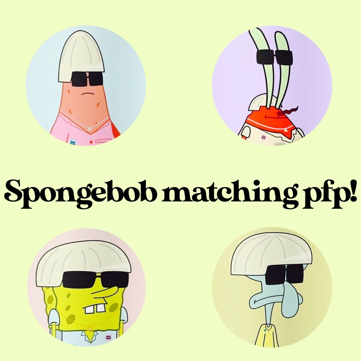 Wallpaper #_DF3NZMB5zzyi_yYnlbF51 Spongebob Matching Pfp Pictures for Friends Funny Profile Pictures