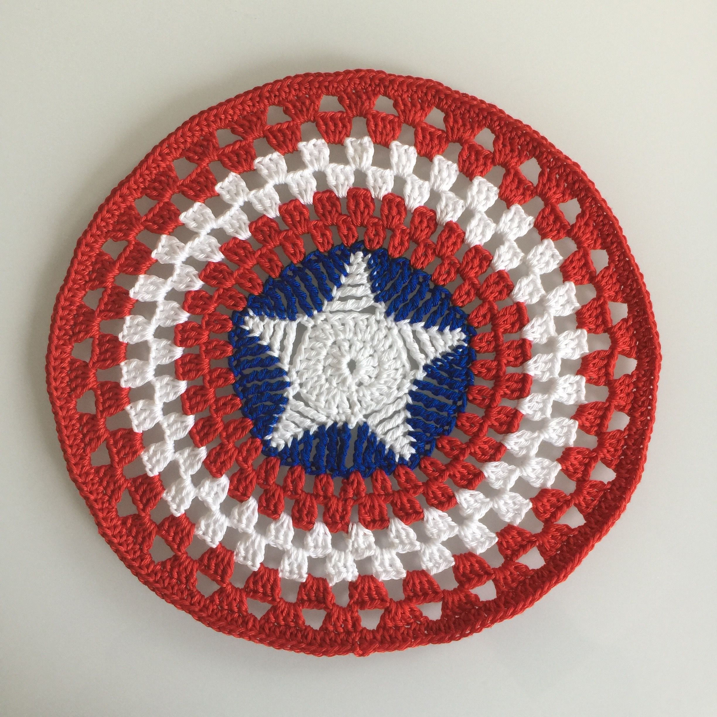Wallpaper #AGipIZMBSpphPi3-ETHu13 Crochet Captain America Shield Izzy Crochet Stars Crochet Crafts