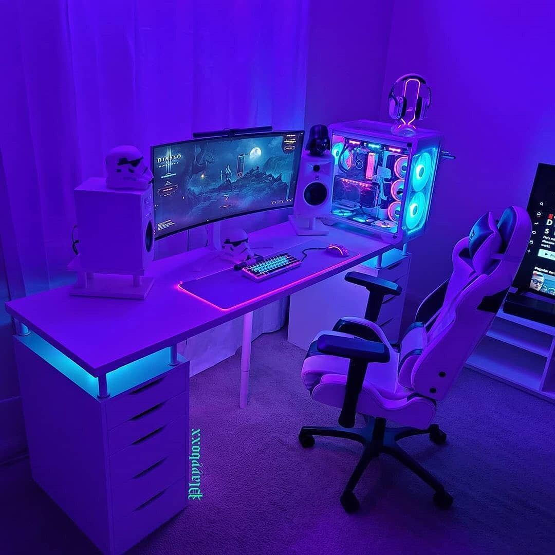 Wallpaper #Lh07LJMBlOZrFDOkAMrZ69 PC Setup Cool Gaming in 2021 Gaming Room Setup Best Gaming Setup