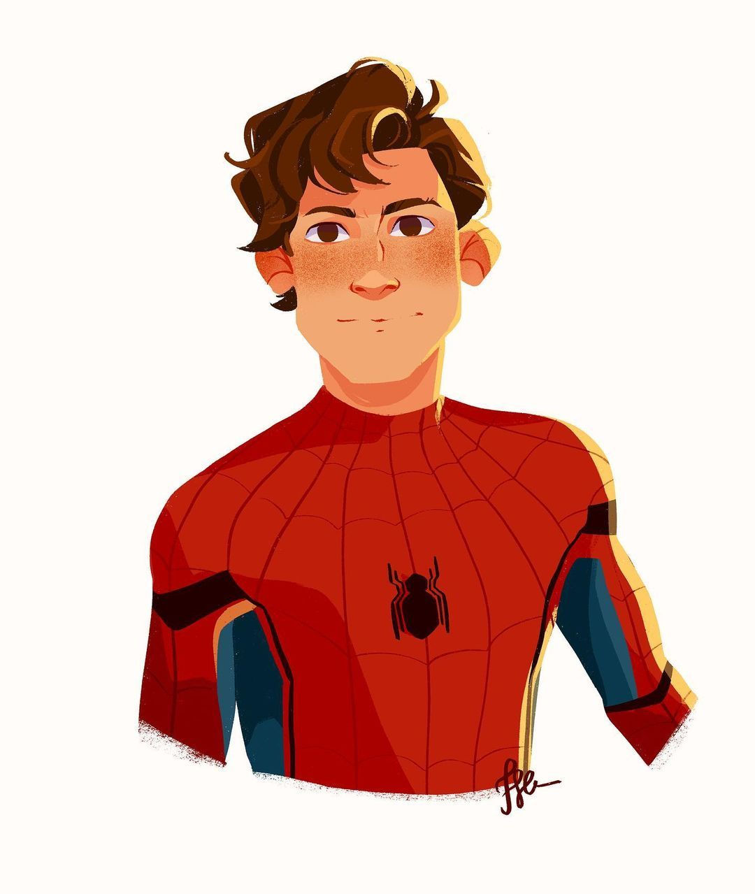 Wallpaper #P2dR65IBSpphPi3-3kuz167 S Instagram Photo Spider Man Homecoming Fanart