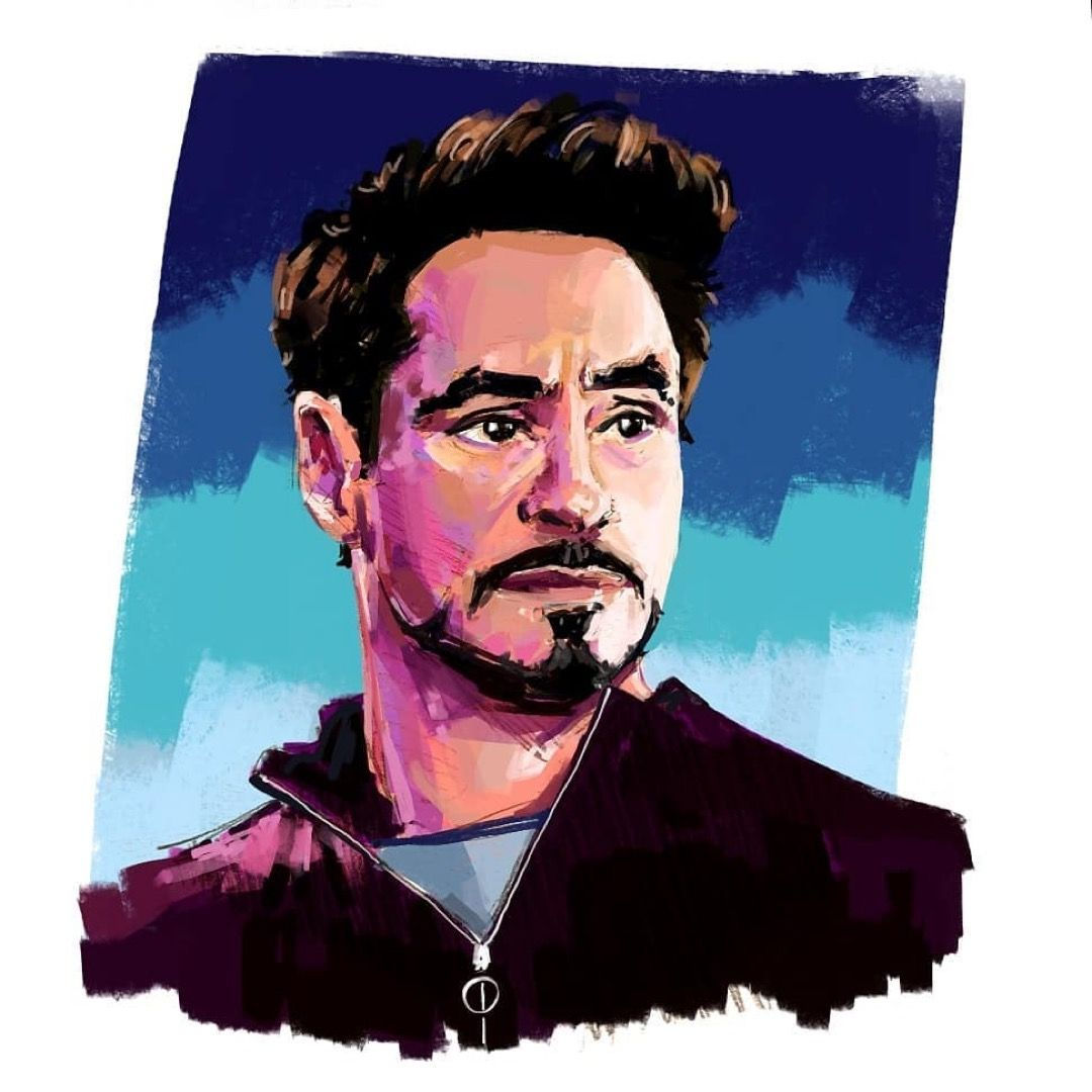 Wallpaper #OaWdOJMBVBiSkHCa5I7X174 Digital Painting Digital Drawing Digital Art Tony Stark Art Marvel