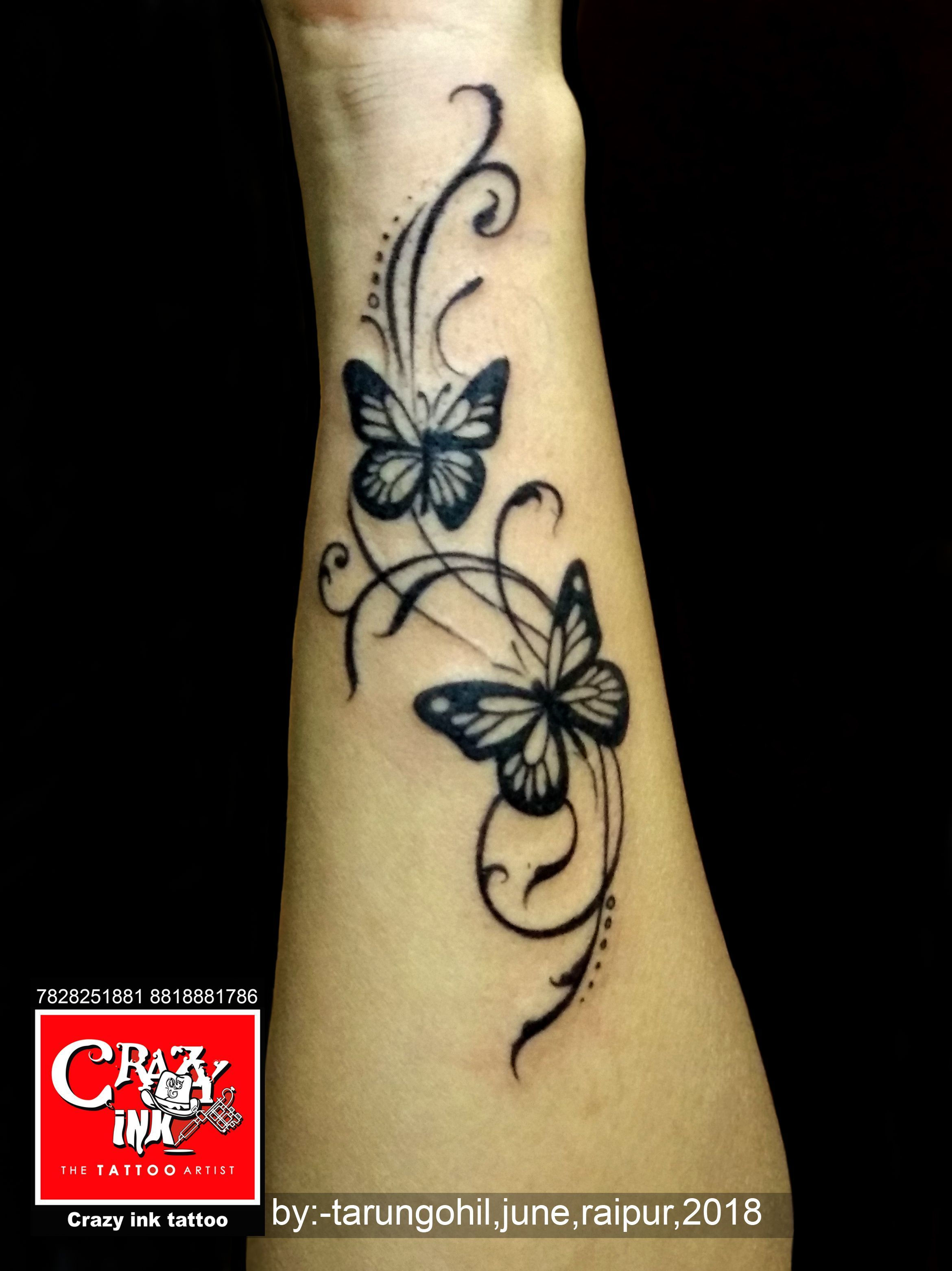 Wallpaper #7F10F Butterfly Tattoo Outlines for Women Ink Blacktattoo Tattoo White