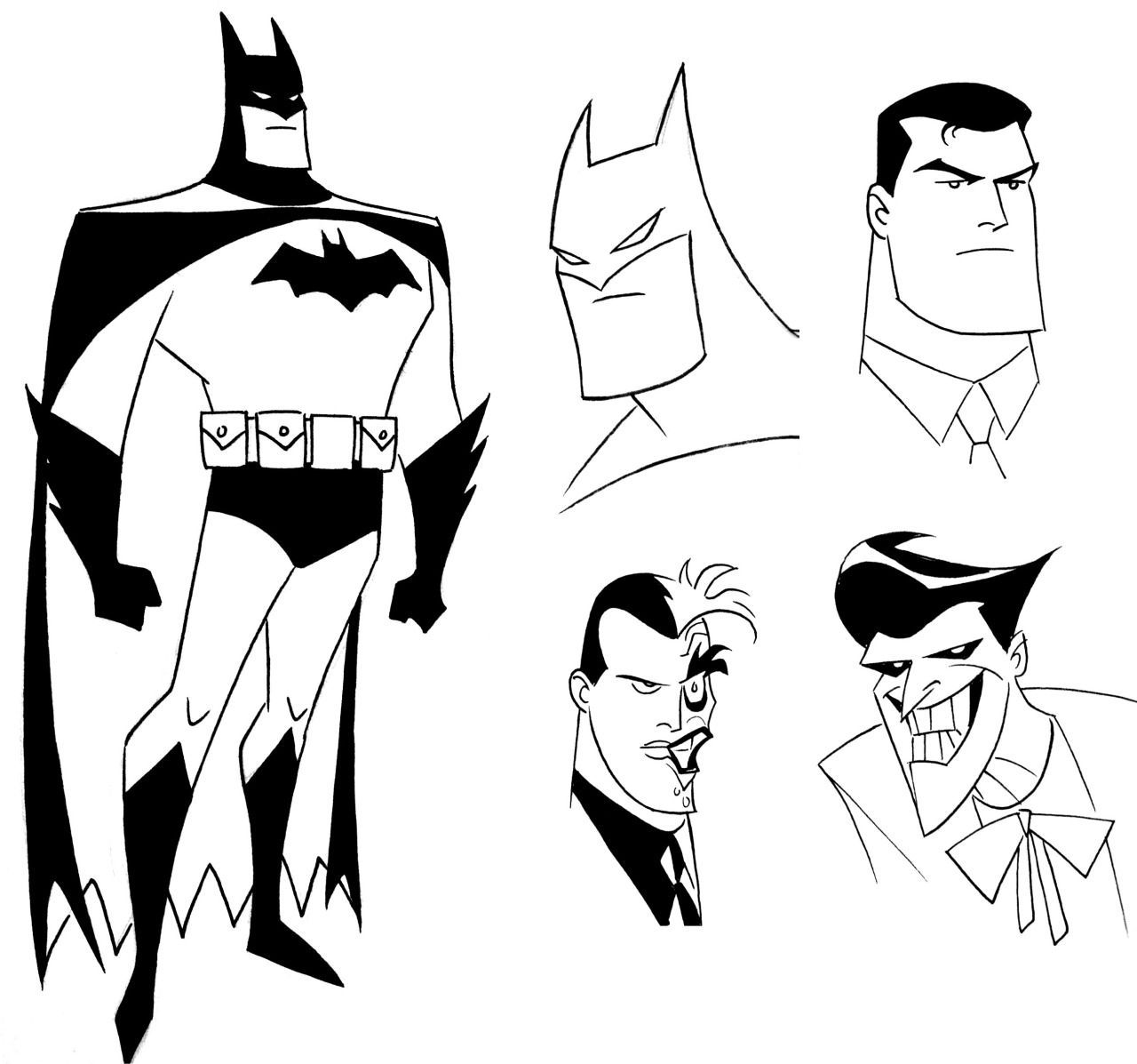 Wallpaper #Of_ra5MB3lSXT3zUwOml129 Batman Animated Bruce Timm Batman the Animated Series the New Batman