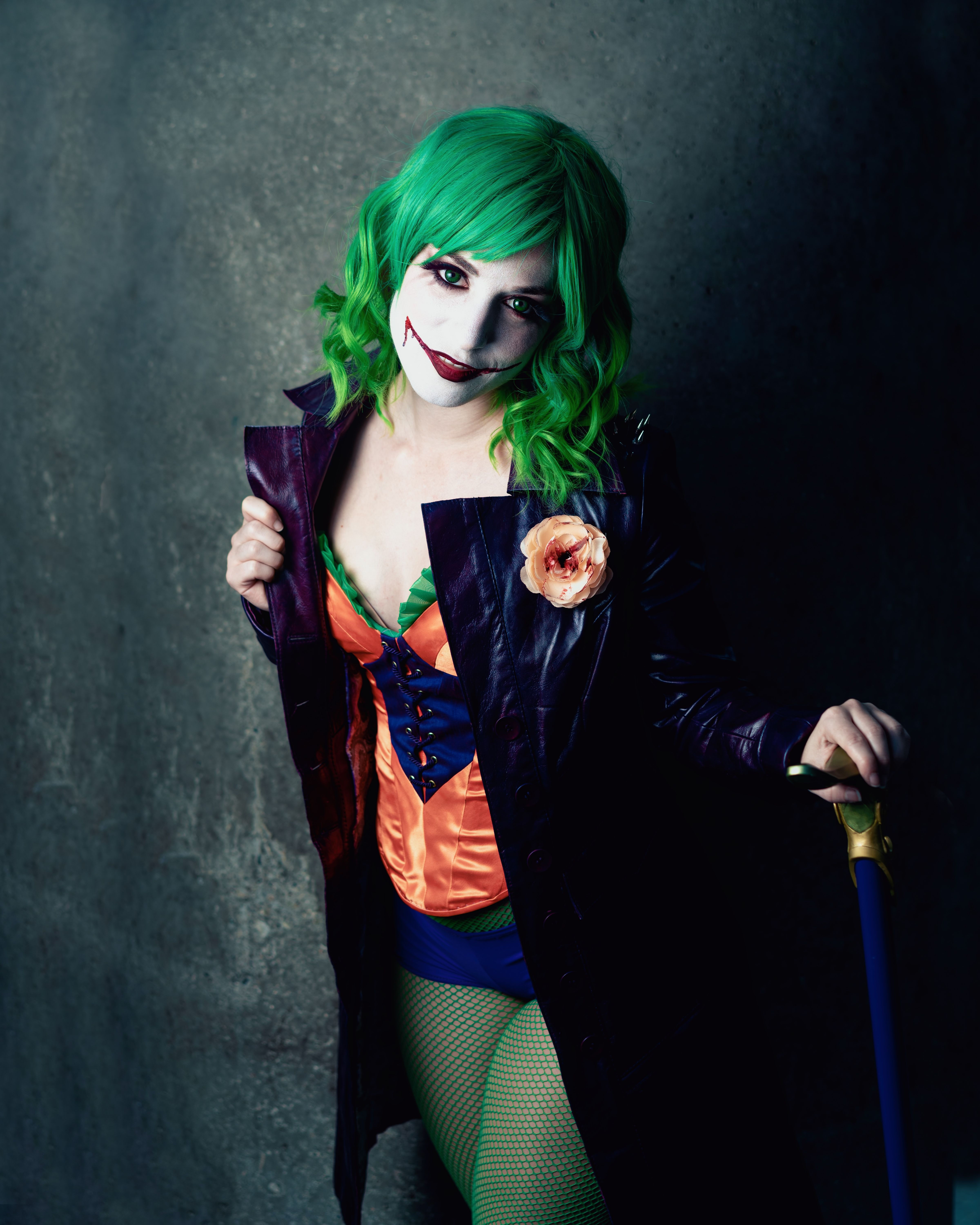 Wallpaper #hhpzTpMB1yWOL4qgCX1e17 Pixiequinncosplay as Female Joker Female Joker DC Bombshells