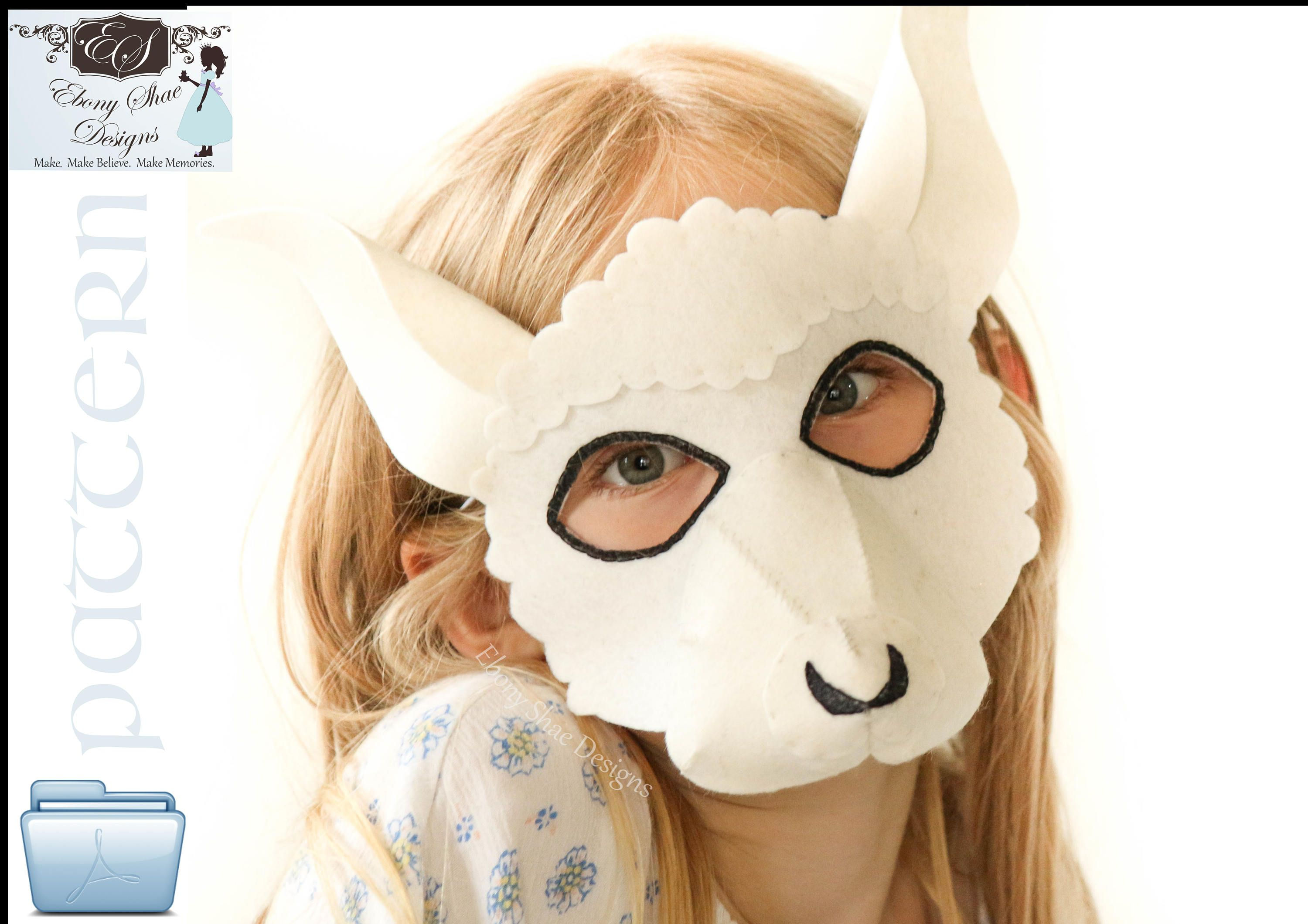 Wallpaper #32hUFJMBSpphPi3-iwOP98 Lamb Mask Pattern Kids Felt Mask Sewing Pattern Etsy Australia