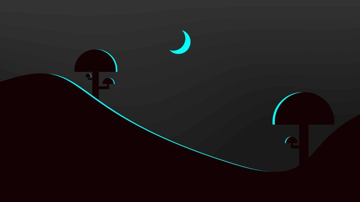 Wallpaper #5rgu2JIBJvJKYCmEzuas285 Minimalist Nighttime Landscape Minimalist Desktop Wallpaper Computer