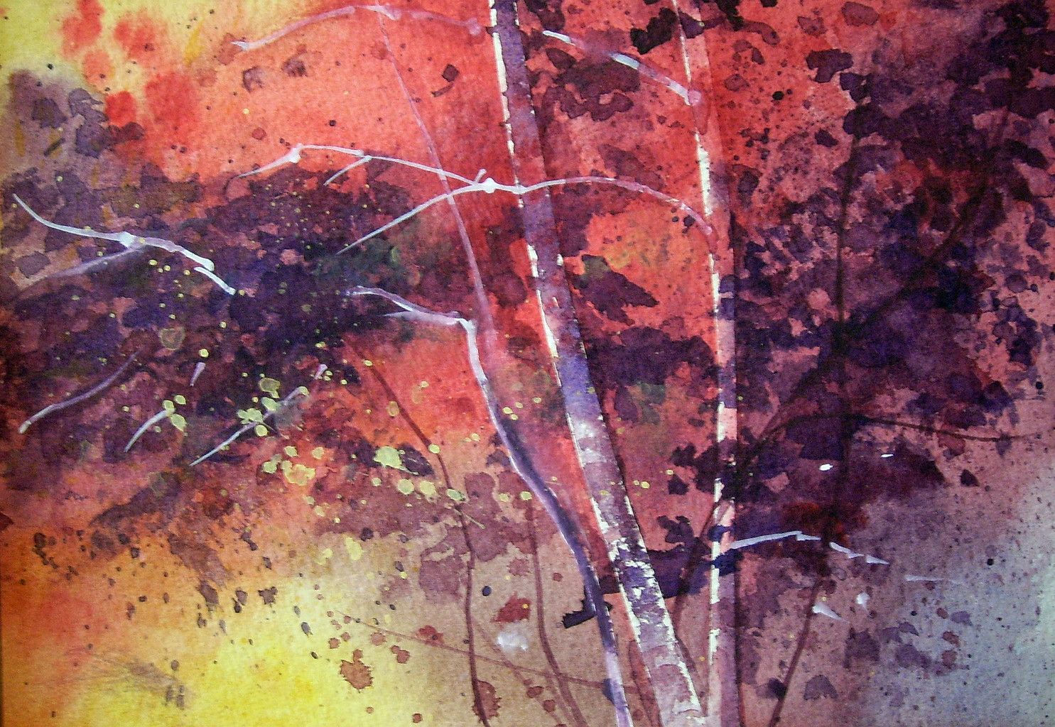 Wallpaper #r2fTEJMBSpphPi3-HPTq282 Alizarin Forest Contemporary Artists Gouache Seascape Watercolour