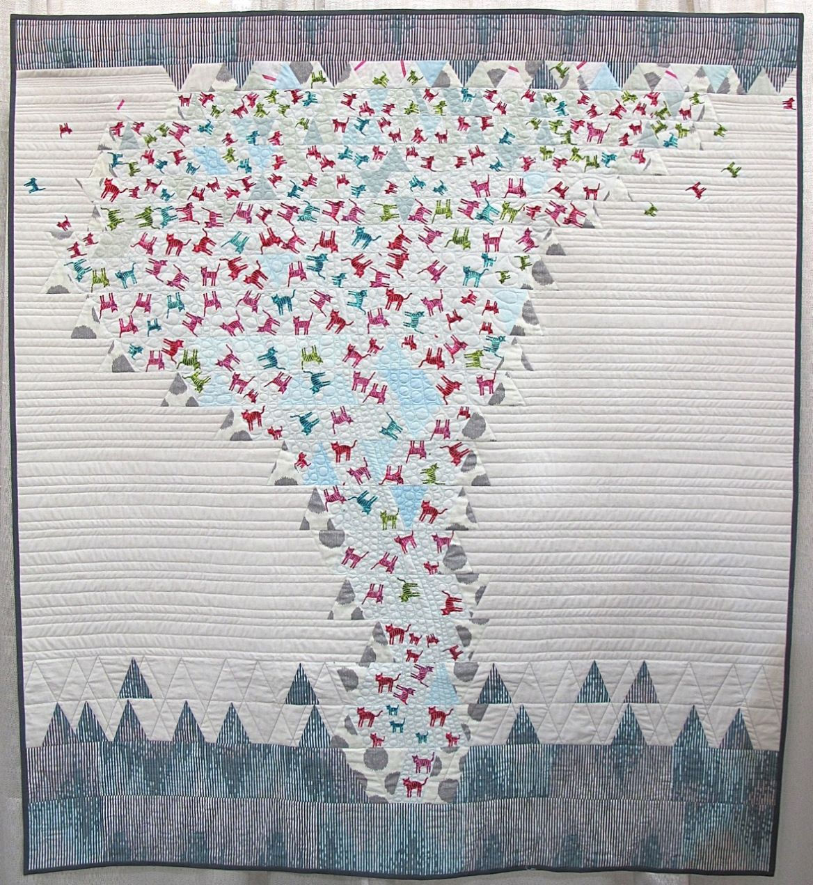 Wallpaper #G2f0-ZIBSpphPi3-oo8n210 Catnado by Karen Duling Triangle Template Triangle Quilt Triangles