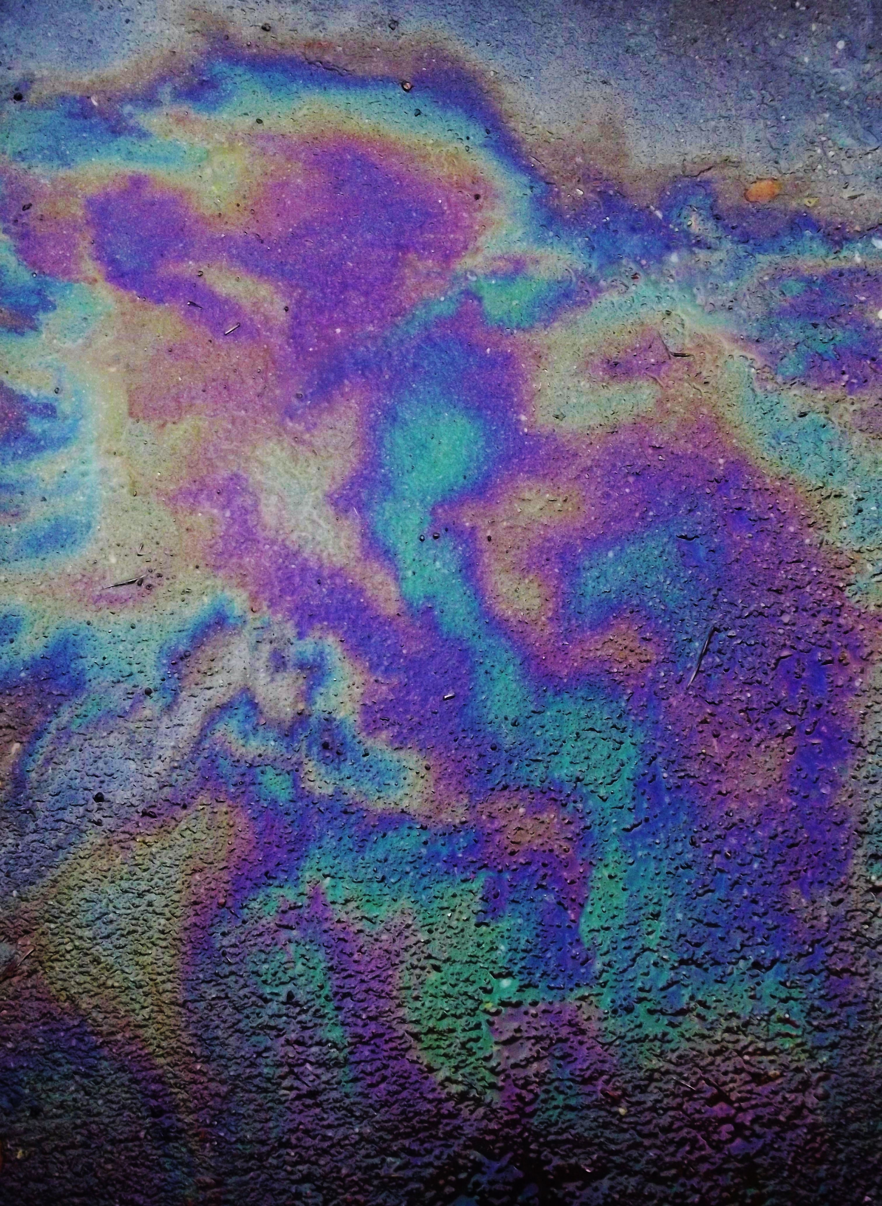 Wallpaper #9b753 Original Rainbow Oil Slick Acrylic Pour Painting on Etsy