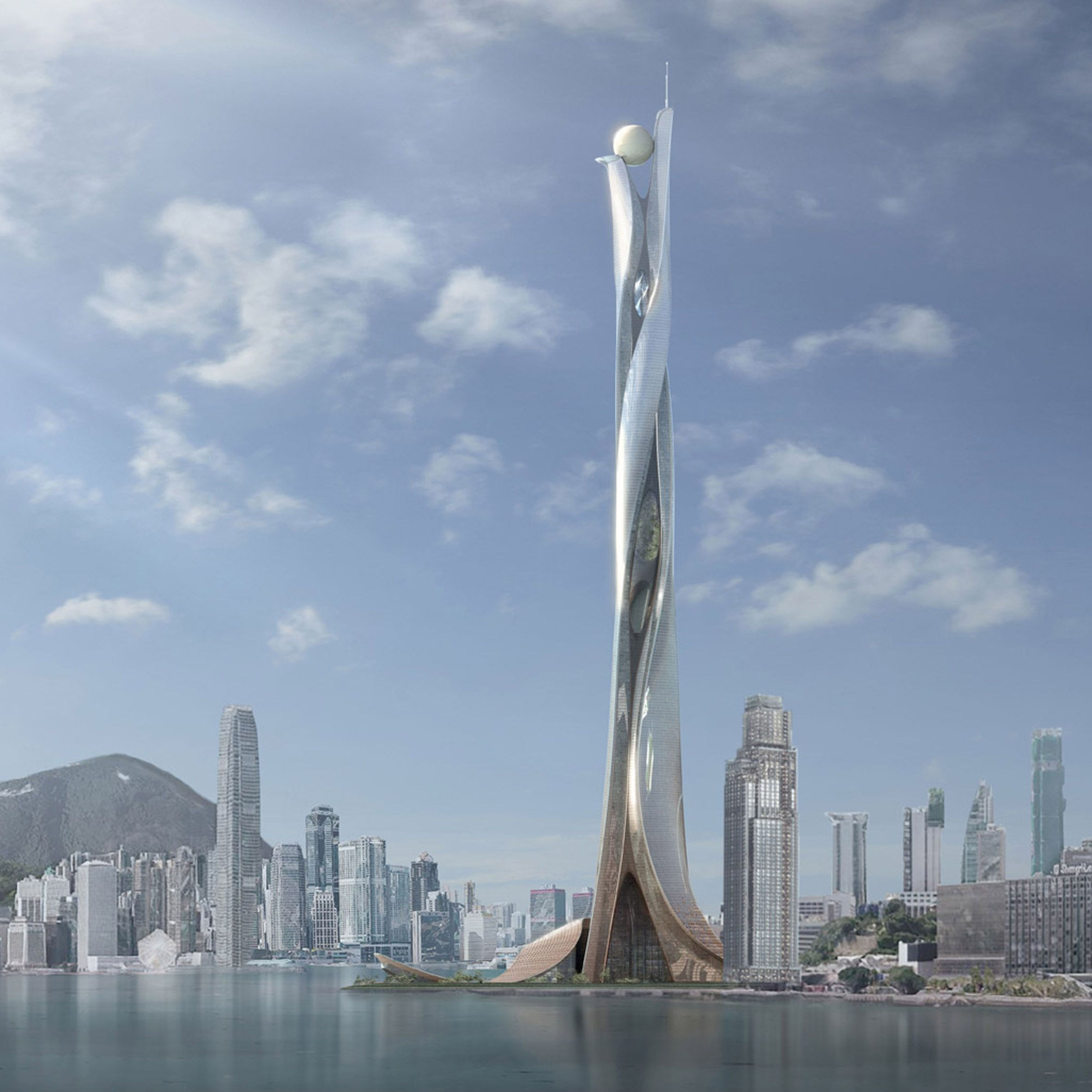 Wallpaper #JHf-JpMB-pgBXx60LKTr108 Skyscraper Movie Designer Futuristic Architecture Skyscraper