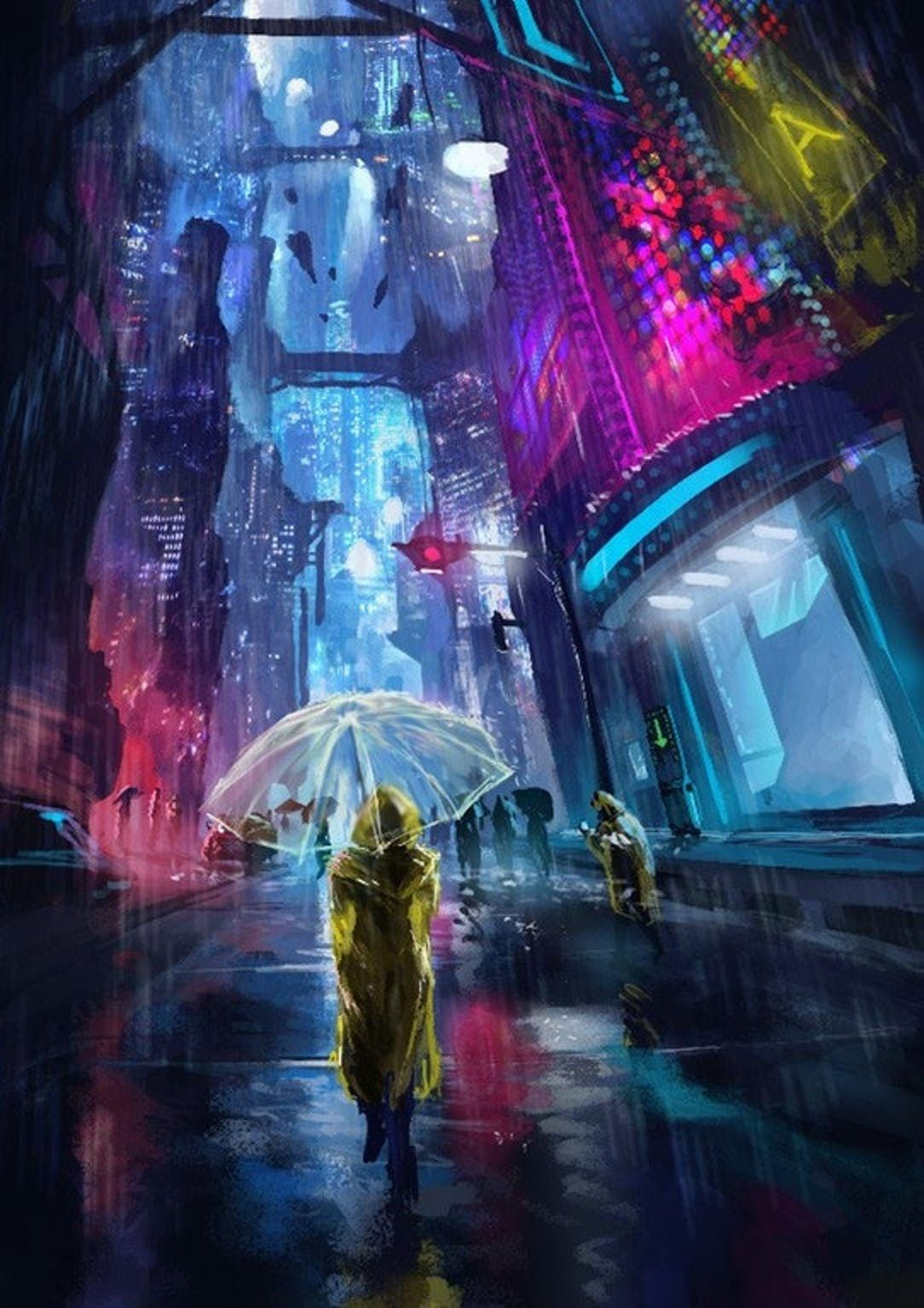 Wallpaper #dkWNj44B7YBJg1BVkp3G22 The 16 Most Beautiful Dystopian Landscapes on Rcyberpunk Cyberpunk
