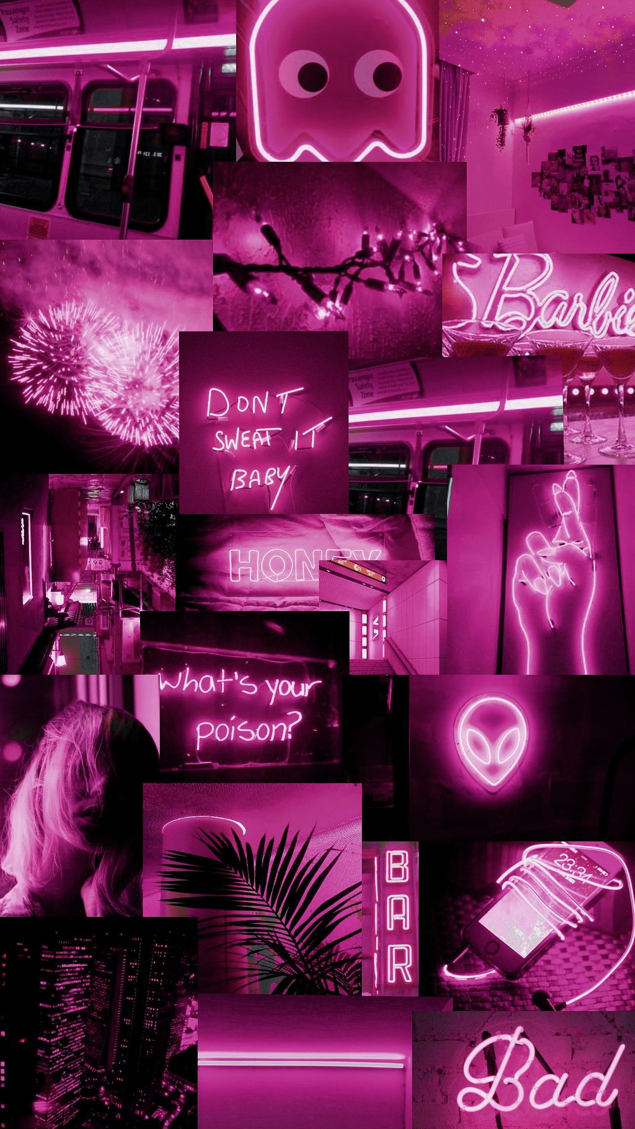 Wallpaper #H17jMpMBborbLbczpGC3362 Sfondi Aesthetic Rosa Neon Encontre Este Pin E Muitos Outros Na Pasta C