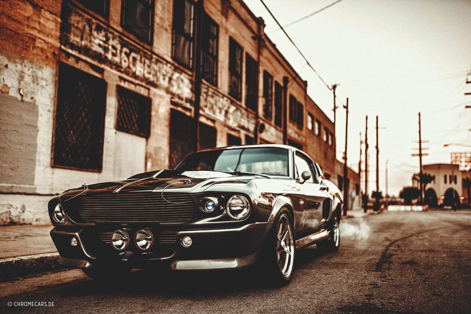 Wallpaper #G0C3L5MBJhL2WPbaxL7T340 An Authentic Eleanor Mustang Revisits the Set of Los Angeles Ford