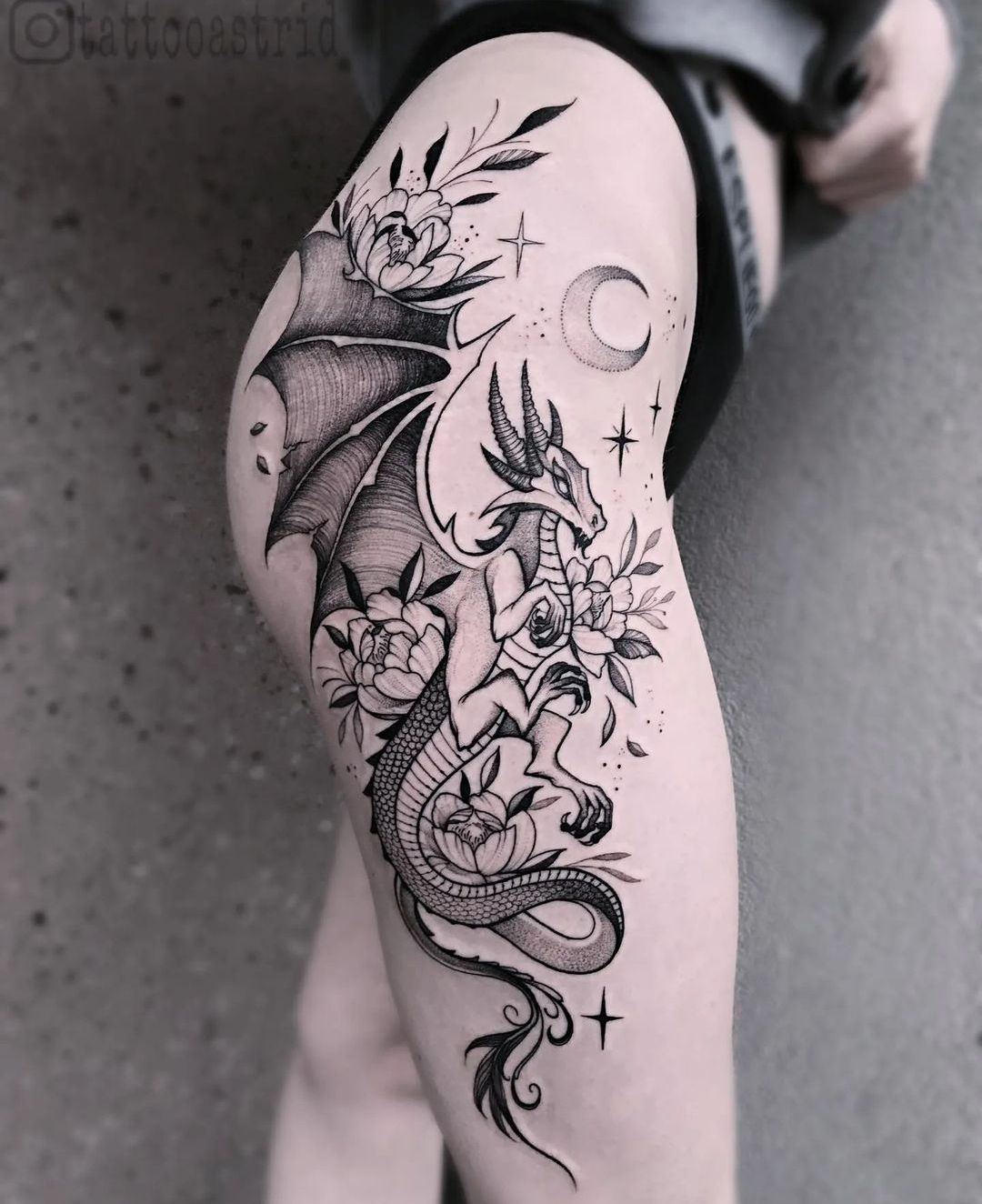 Wallpaper #dGfrEZMBSpphPi3-k_mu189 This Magical Dragon Tattoo is So Beautuful Are You a Fan