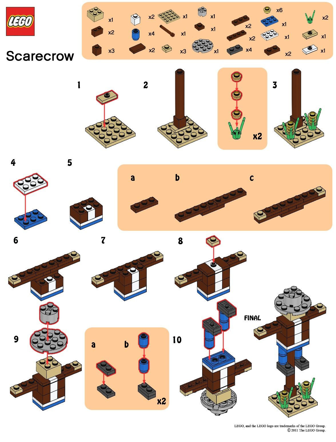 Wallpaper #aYcGMpMBPAdmKxa2yGN6277 Lego Scarecrow Mini Build