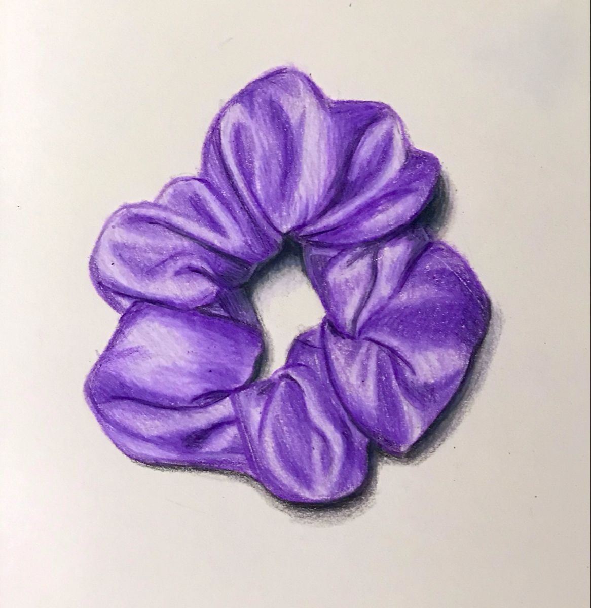 Wallpaper #OBqEUJMB1yWOL4qgwYA7246 Is It Real Scrunchie or Just Drawing Prismacolor Art Color Pencil