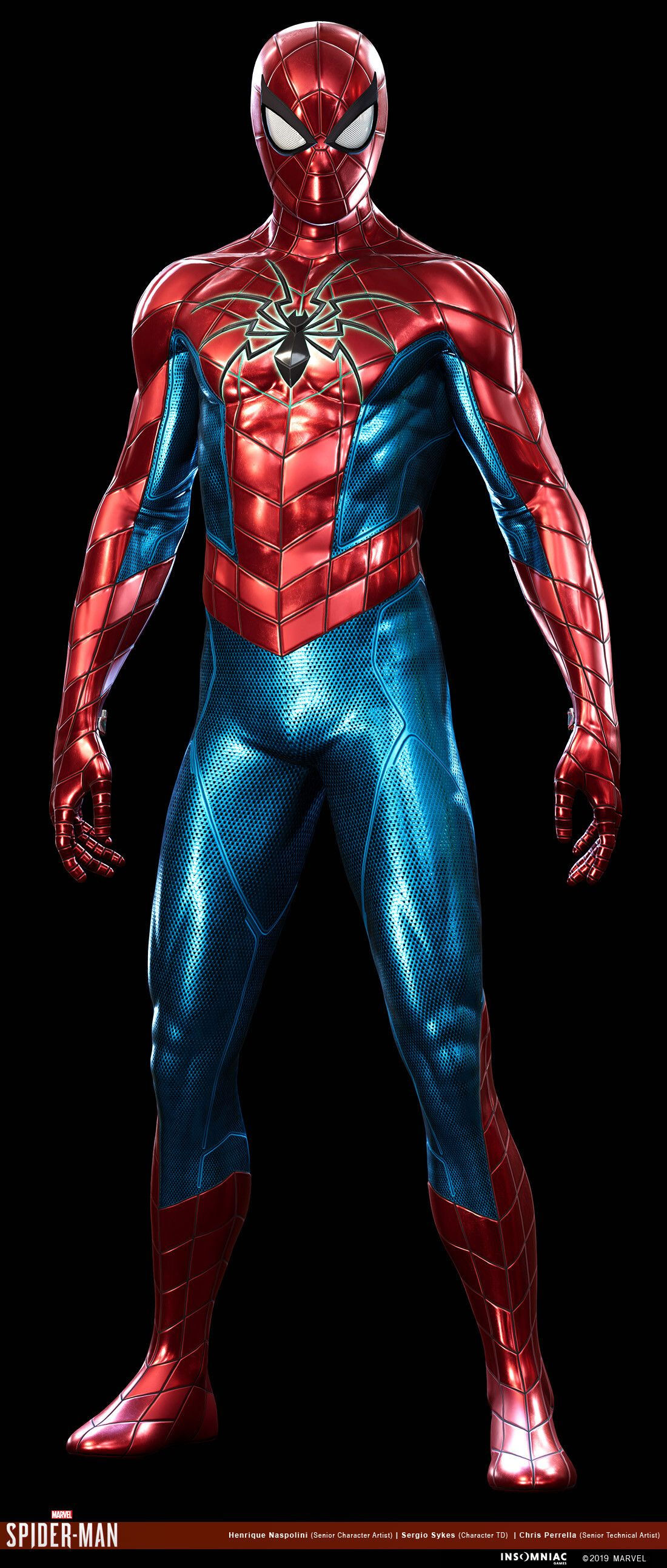 Wallpaper #5Gfs95IBSpphPi3-9YeQ117 Artstation Marvels Spider Man Mark Iv Suit Henrique Naspolini