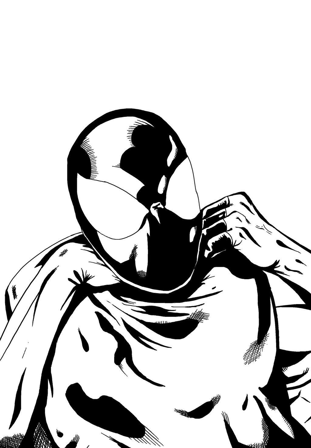 Wallpaper #O_S0OZMBKFX8bn3r9Xeu140 Scarlet Spider Man Sketch Cover Inks by Ltartist on Deviantart Spider