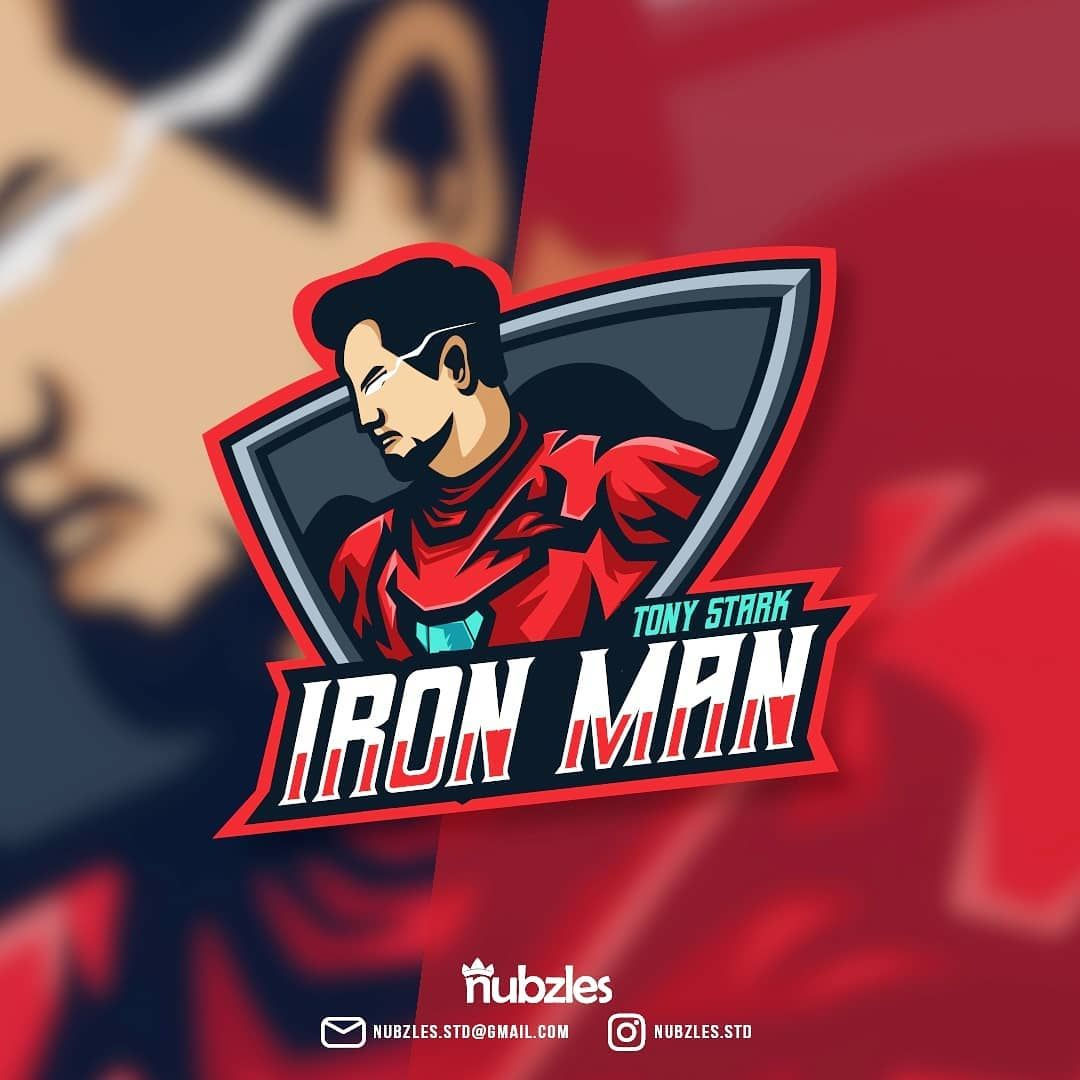 Wallpaper #3zEbNpMB5zzyi_yYd1hO269 Iron Man Mascot Logo Mathiaskruwpayne