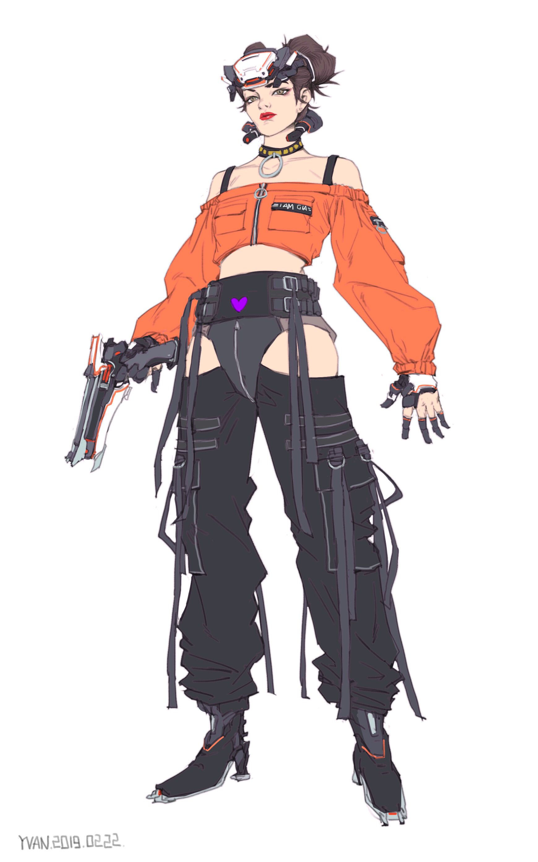 Wallpaper #-AAX644BSdW8dNouIhCr12 Artstation Cyberpunk Yao Wang Cyberpunk Character Art Cyberpunk