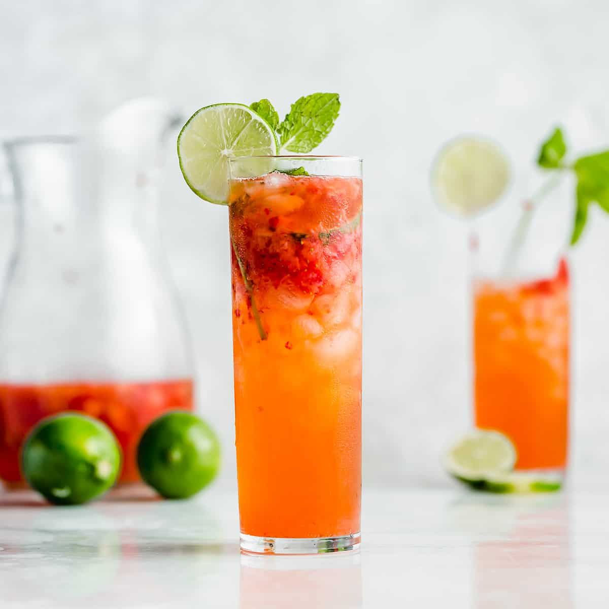 Wallpaper #Pbj-1pIBJvJKYCmEsuHs65 Strawberry Lemonade Mocktail Recipe with Regular Ingredients Mingle