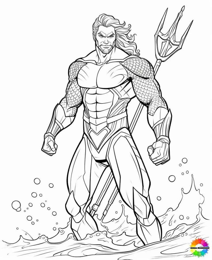 Wallpaper #909c6 Aquaman Coloring Pages Free Coloring Pages Wonder Day Coloring