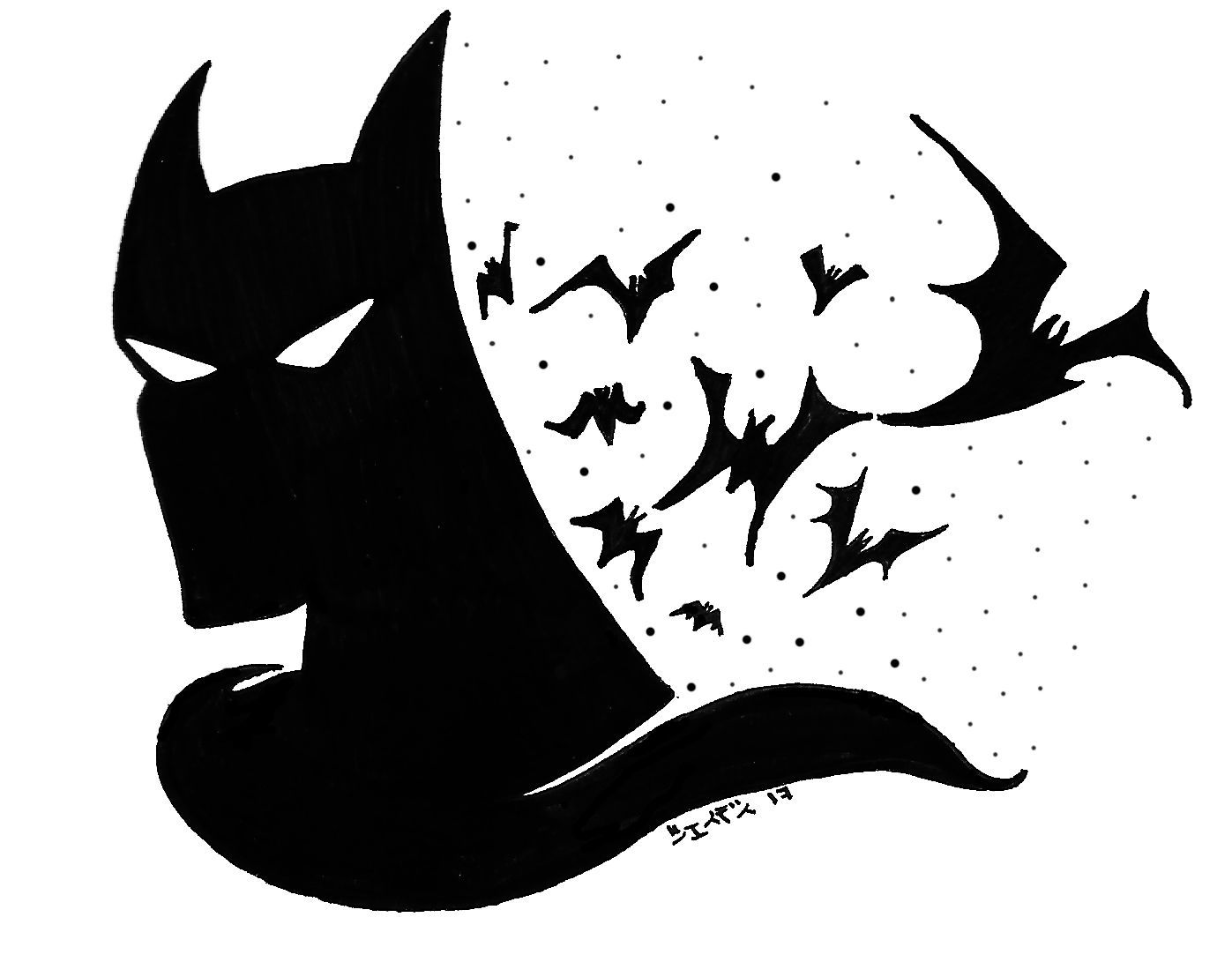 Wallpaper #XwBO644BSdW8dNoudhGl39 My Batman and Bats Fanart Batman Bat Fan Art