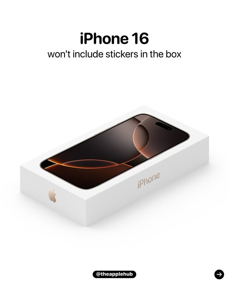 Wallpaper #Ebj21pIBJvJKYCmE2-Fr248 The iPhone 16 Wont Include Stickers in the Box Due to Apples