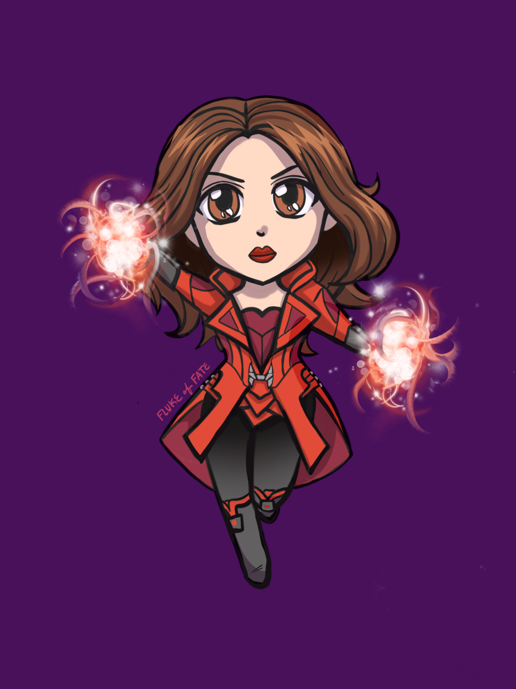 Wallpaper #r2jGFpMBSpphPi3-KwzW177 Scarlet Witch Chibi by Flukeoffate on Deviantart Avengers Cartoon