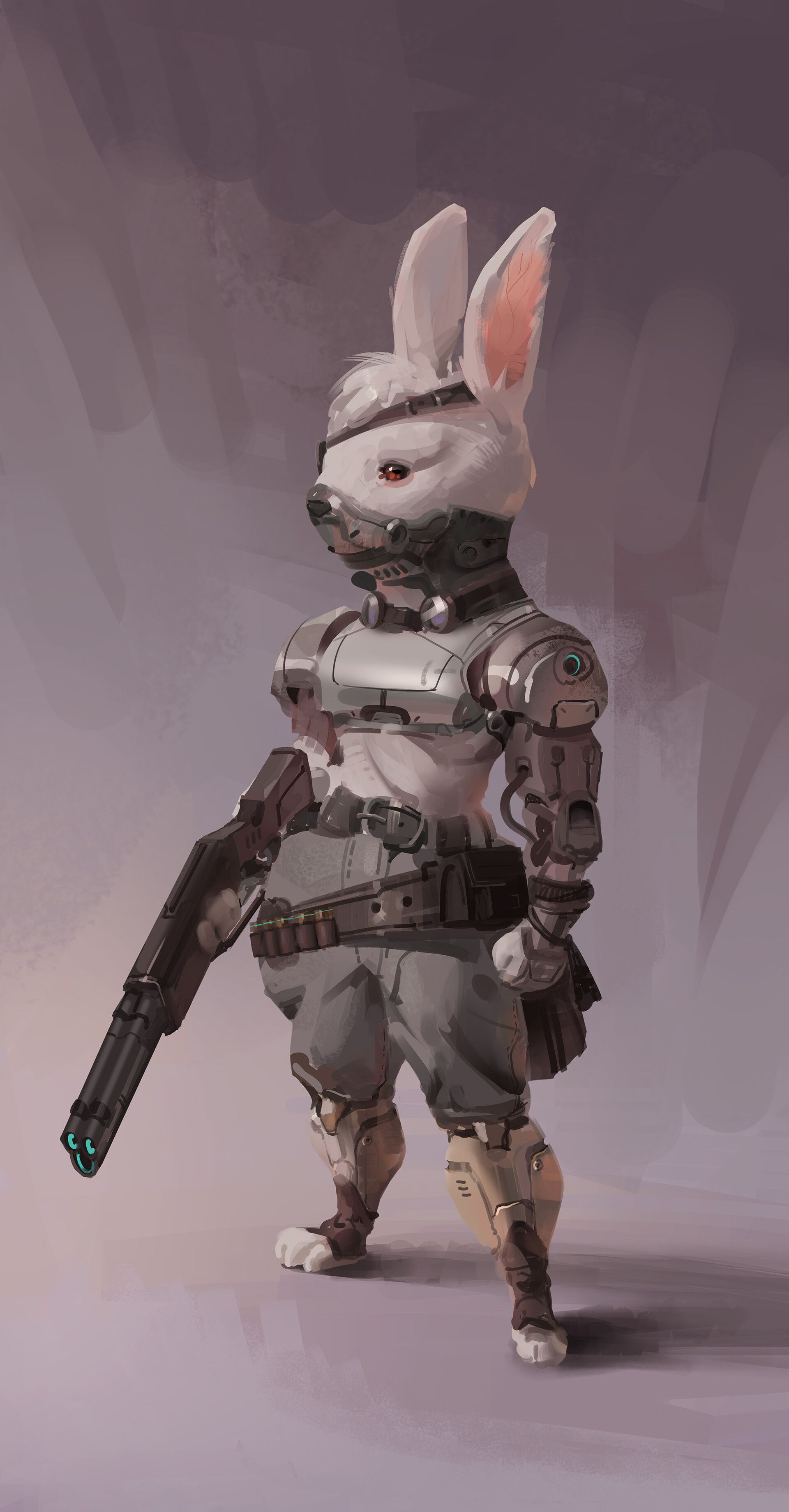 Wallpaper #qa3MMZMBKf019FdaUxGB143 The Easter Bunny Cyberpunk Character Rpg Character Fantasy Character
