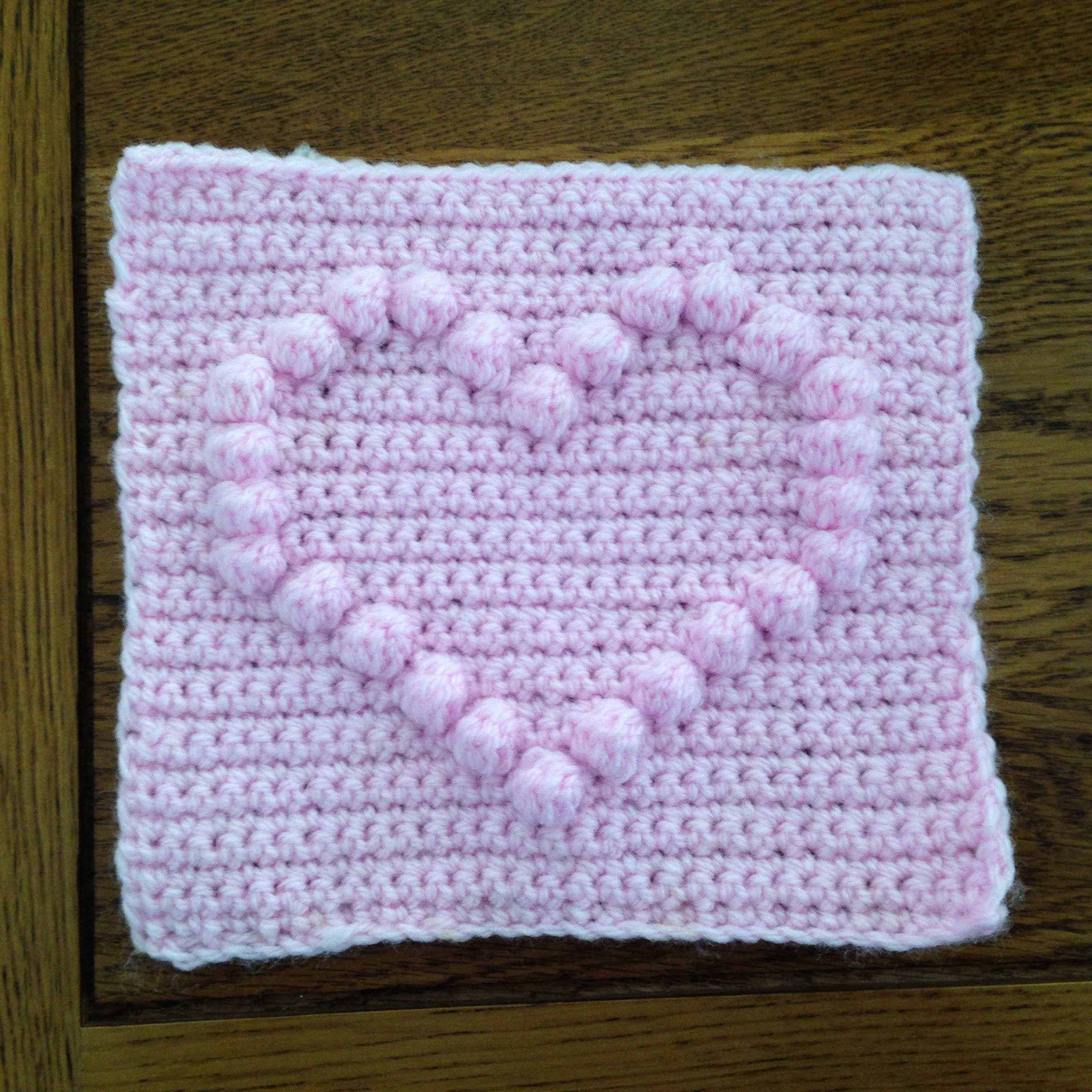 Wallpaper #HGdy7ZIBSpphPi3-_1jy181 How to Crochet a Square with Heart Bobble Chart Crochet Heart Blanket