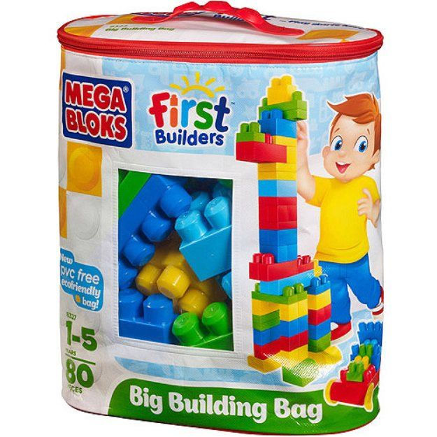 Wallpaper #634d6 Mega Bloks First Builders Big Building Bag with Big Building Blocks