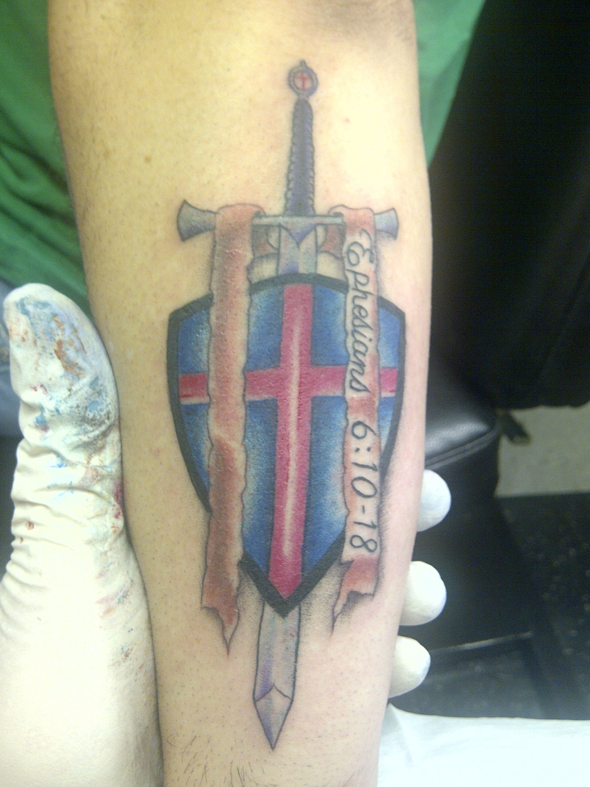 Wallpaper #AWjQGZMBSpphPi3-KBla134 Armor of God Tattoo Shield Tattoo Tattoos