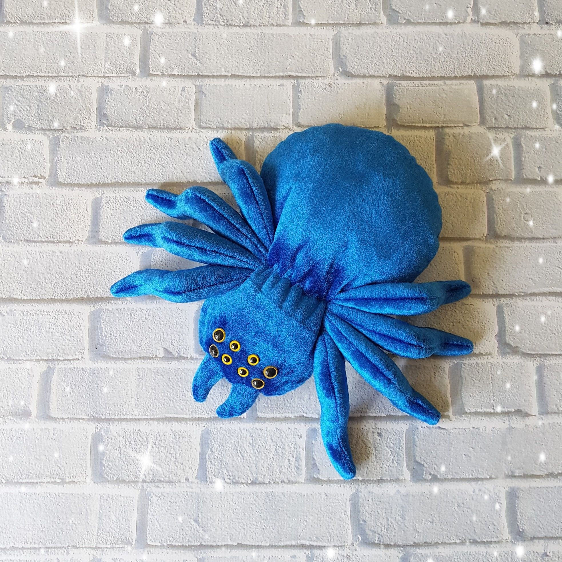 Wallpaper #3PQROpMBKFX8bn3rnHfv415 Big Blue Spider Tarantula Huge Plush Stuffed Animal Toy Etsy Plush