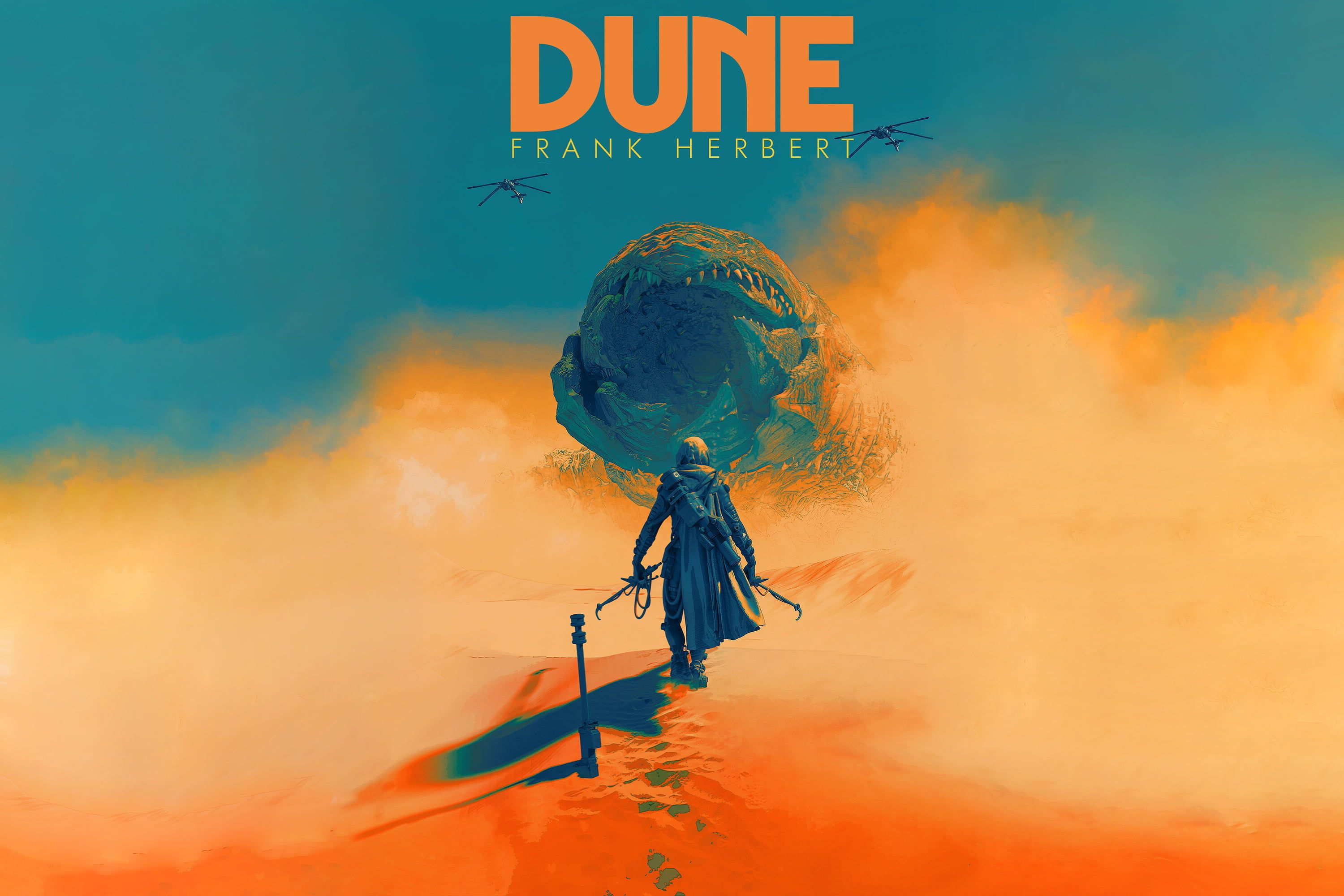 Wallpaper #3YJFQJMB0GiFKesMK8Bn4 HD Wallpaper Pascal Blanche Dune Movie Dune Series Artwork