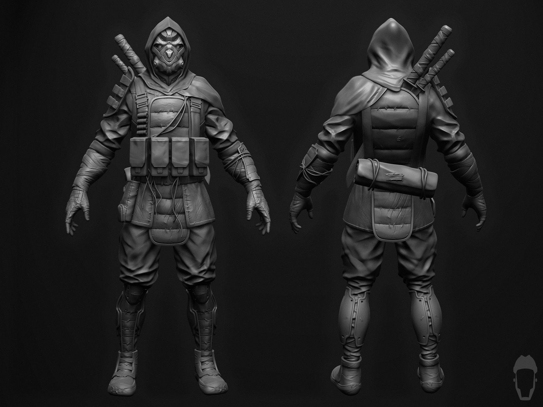 Wallpaper #Lx1VLZMBlOZrFDOk_dAO74 High Tech Sci Fi Ninja Armor Christoper