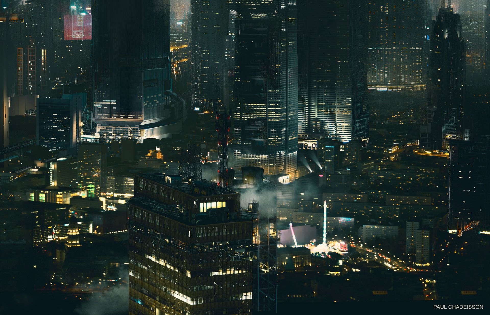 Wallpaper #TzGVNZMB5zzyi_yYJ1cv252 Daily Design Inspiration Cyberpunk Art Matte Painting Cyberpunk
