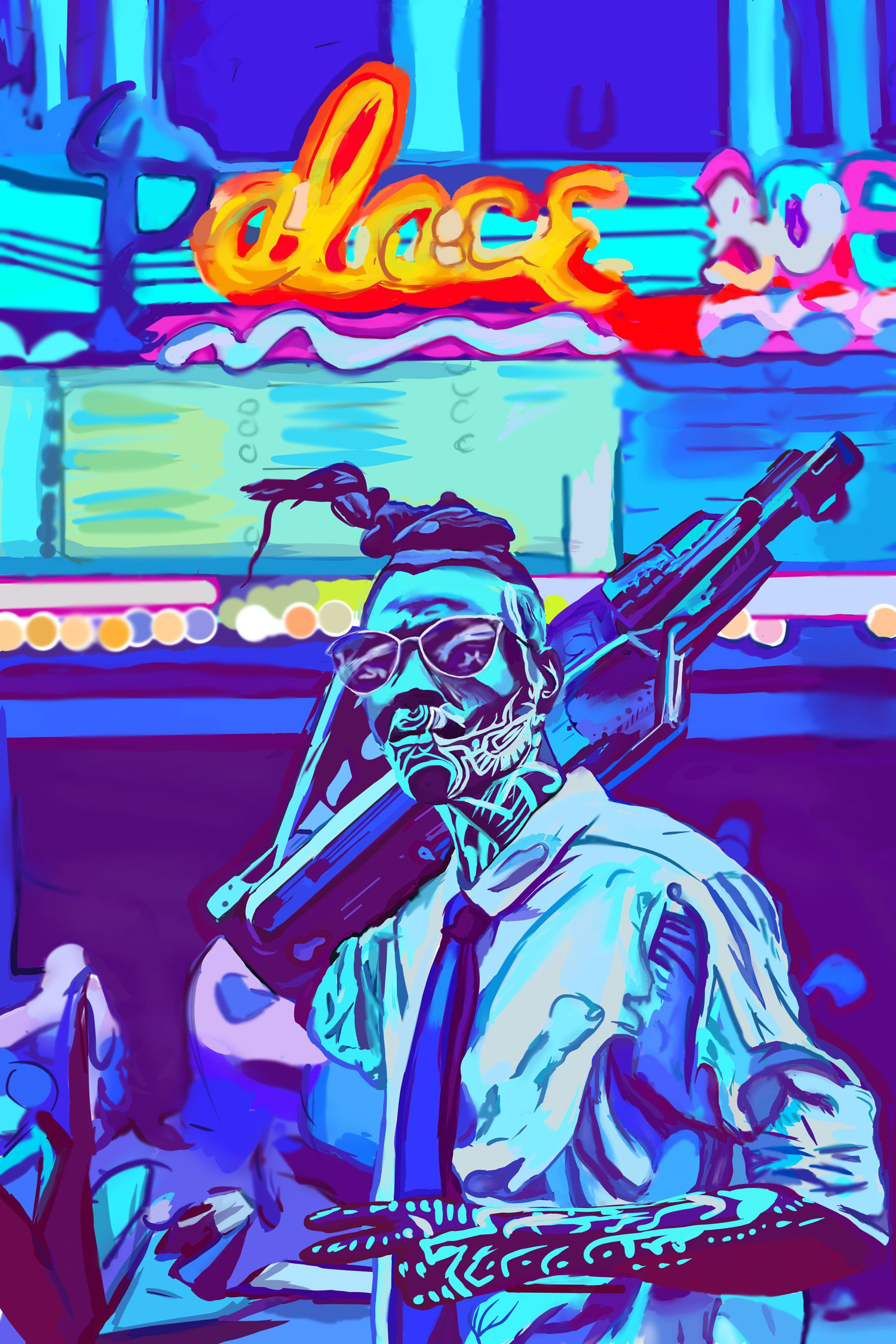 Wallpaper #ZBn0Ho8BtGB6xQ78xnpJ34 Excited to Share This Item from My Etsy Shop Cyberpunk Wall Art