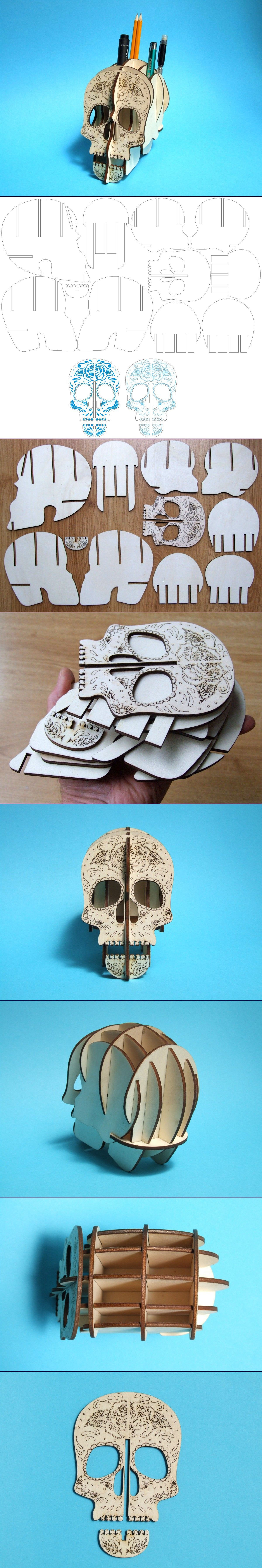 Wallpaper #7F7cMpMBborbLbczvF9P375 Kirigami Cardboard Crafts Paper Crafts Skull 3D 3d Cuts 3D Puzzel