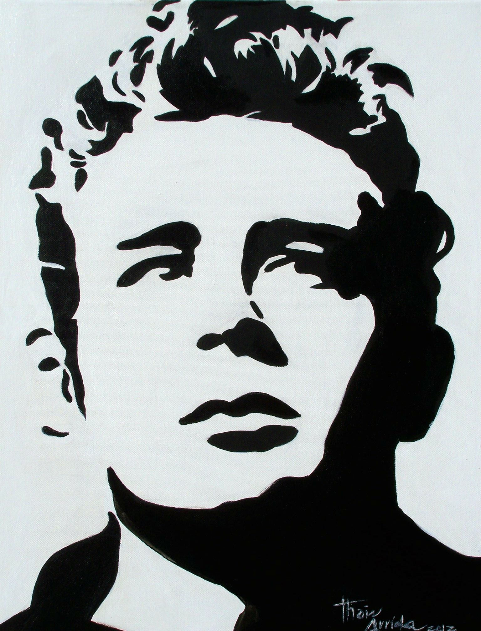Wallpaper #NhmcBY8BtGB6xQ78wVJN54 Black and White Pop Art Celebrity Google Zoeken Drawing Faces Art
