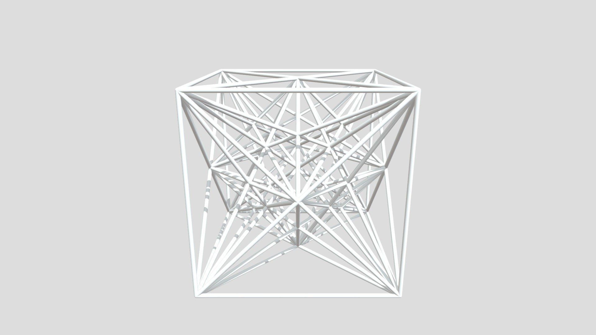 Wallpaper #_2cZC5MBSpphPi3-tdcF61 Metatrons Cube 3D Model 3D Model by Pardesco 7efaeee Sketchfab