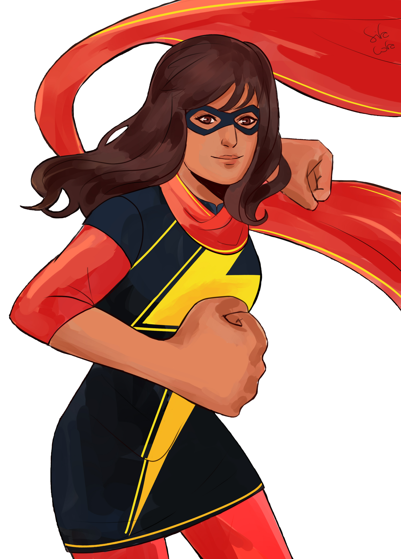 Wallpaper #LzHaNZMB5zzyi_yYW1in280 Ms Marvel Fanart by Sifacofa Marvel Superheroes Art Marvel Fan Art