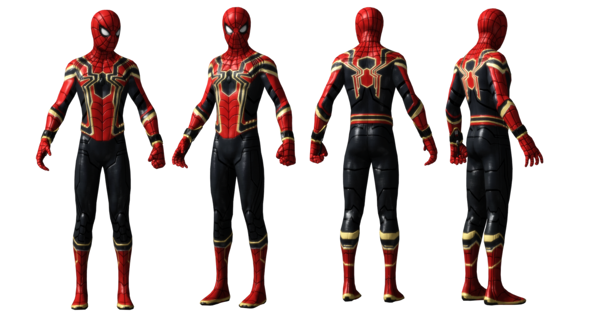 Wallpaper #33a76 Homecomings Iron Spider Suit Revealed Screen Rant