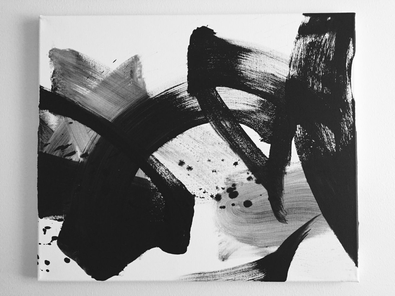 Wallpaper #BGcL6JIBSpphPi3-SDu_178 Blackwhite Abstract Painting Black and White Abstract Abstract