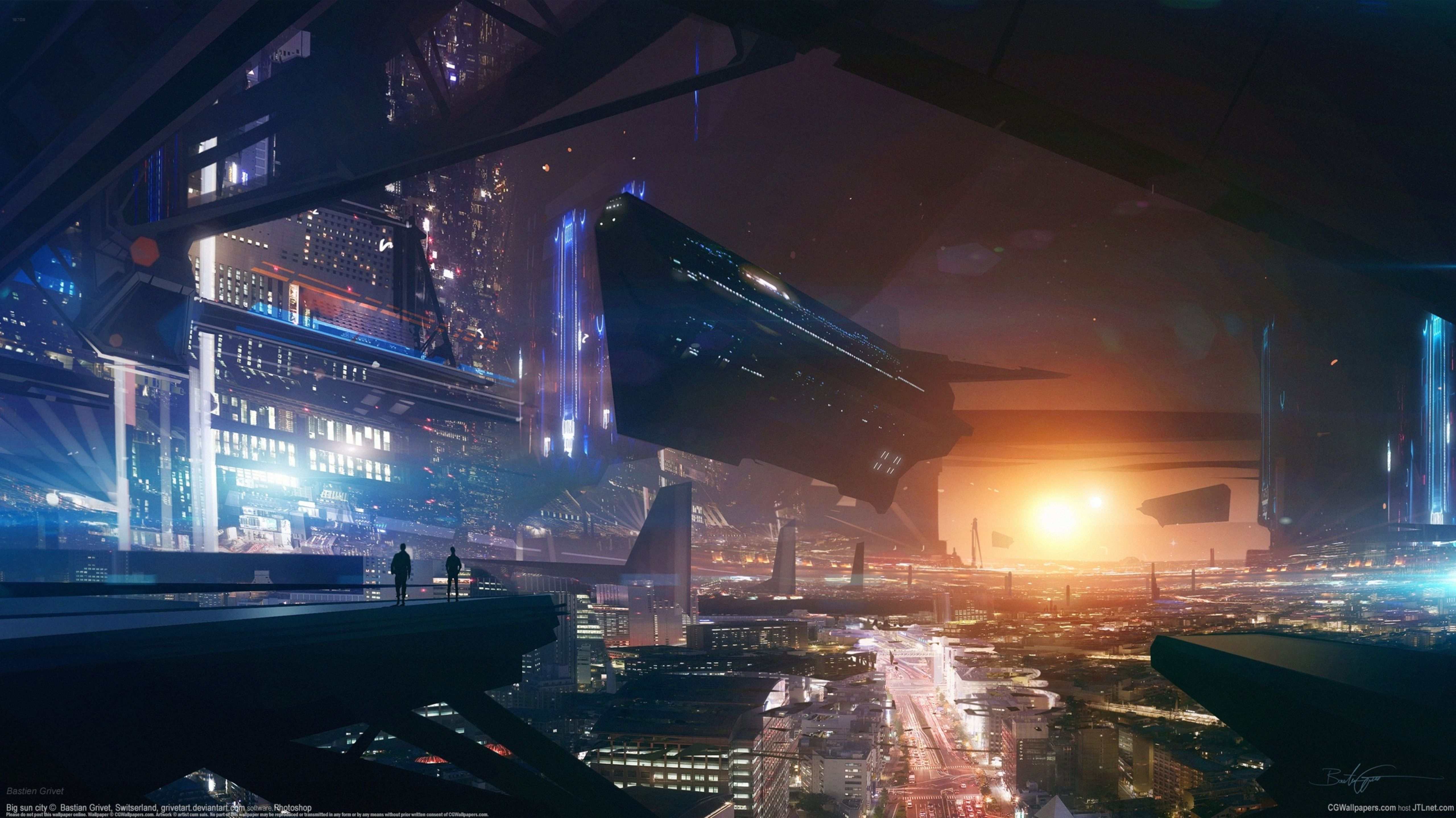 Wallpaper #Hn028o4Bnwiau_P6yAtf58 Pin De O P Em Cool Sci Fi Art Sci Fi Cidade Cidade Cyberpunk