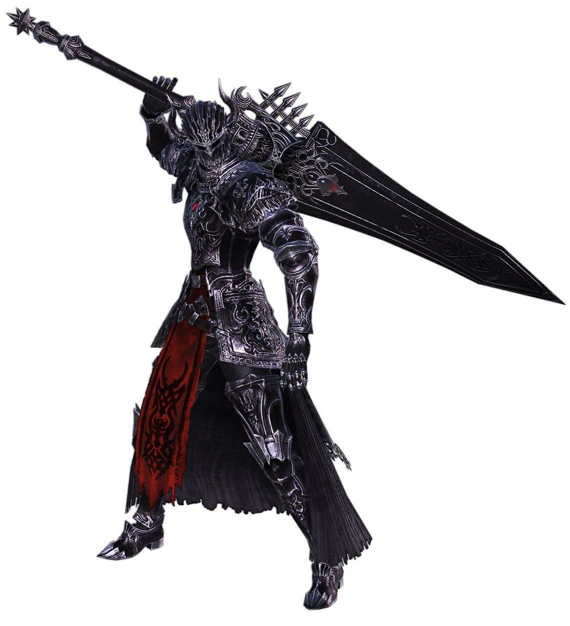 Wallpaper #HwNJY5MBpyOg8YnEQ9Xl312 Dark Knight Render from Final Fantasy Xiv Endwalker