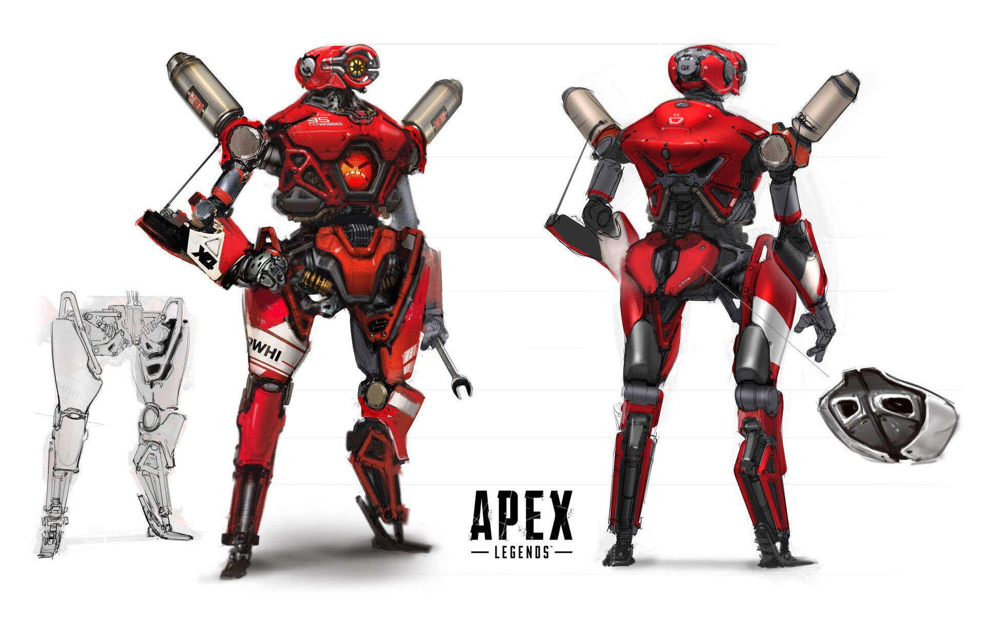 Wallpaper #xhlrEI8BtGB6xQ78q15Y31 Artstation Apex Legends Bangalore and Pathfinder Legendary Skins