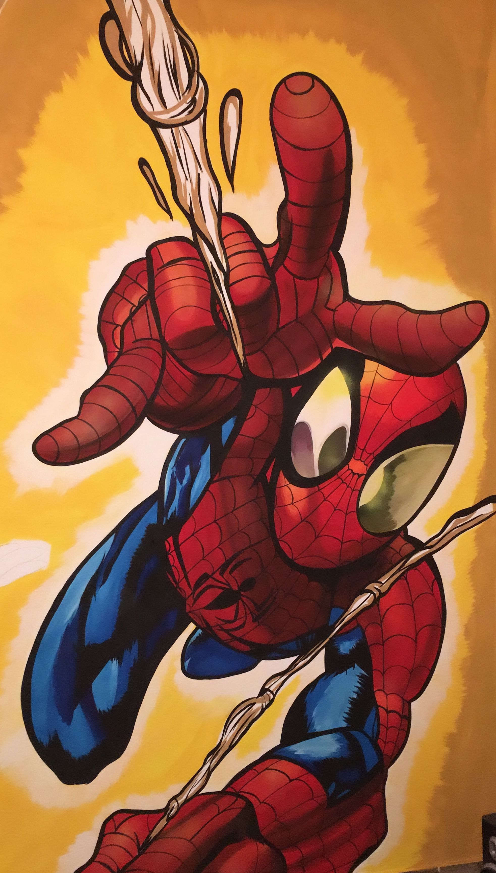 Wallpaper #VqUqMpMB0vj5YdARwtPH272 Spiderman Art Marvel Superhero Painting